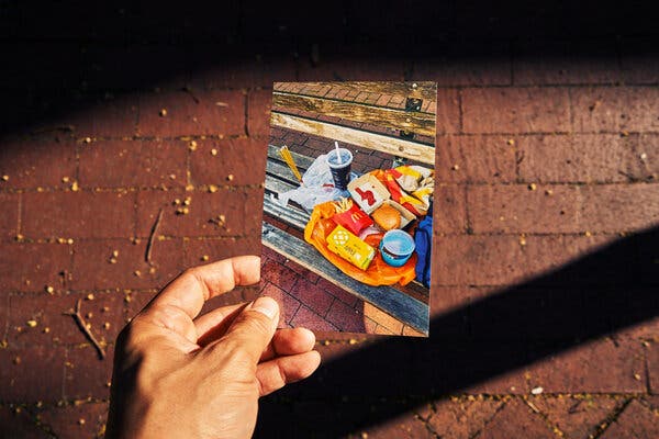 The meal Mr. Chin bought as an homage to his friend.