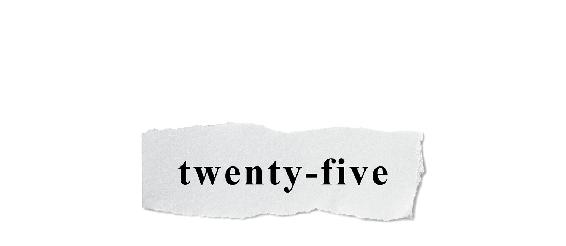 twenty-five